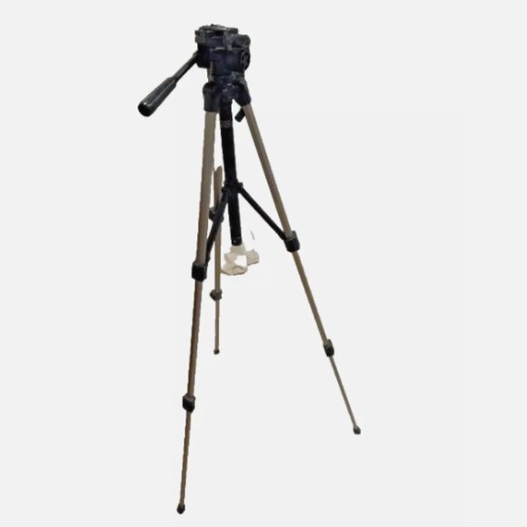 VELBON CX-470 Lightweight Photo/Video Tripod 3 Way Pan/ Tilt Head Ex Condition - Picture 10 of 12
